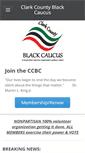 Mobile Screenshot of ccblackcaucus.com