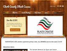 Tablet Screenshot of ccblackcaucus.com